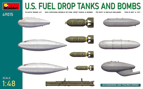 1/48 US Fuel Drop Tanks and Bombs - Hobby Sense