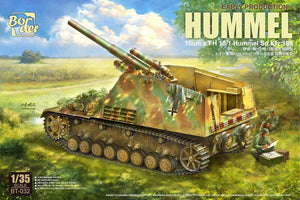 1/35 Hummel Early Production "15cm s.FH 18/1 Hummel Sd.kfz.165) - Hobby Sense