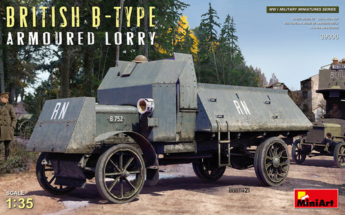 1/35 British B Type Armoured Lorry - Hobby Sense
