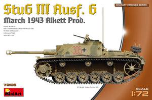 1/72 StuG III Ausf. G March 1943 Alkett Prod - Hobby Sense