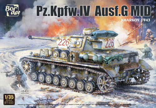 1/35 Pz.Kpfw. IV Ausf. G MID Kharkov 1943 - Hobby Sense
