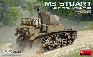 1/35 M3 Stuart Light Tank, Initial Prod. - Hobby Sense