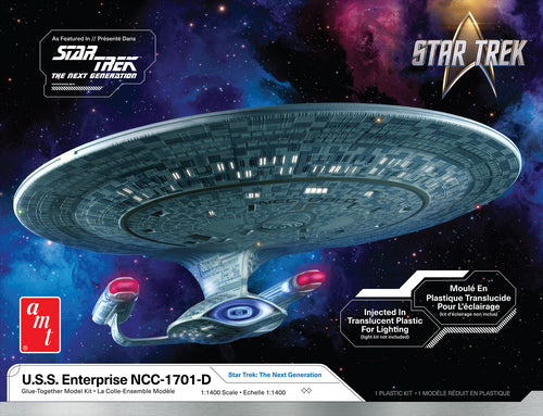 1/1400 Star Trek The Next Generation USS Enterprise NCC1701D - Hobby Sense