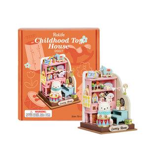 Childhood Toy House DIY Miniature House