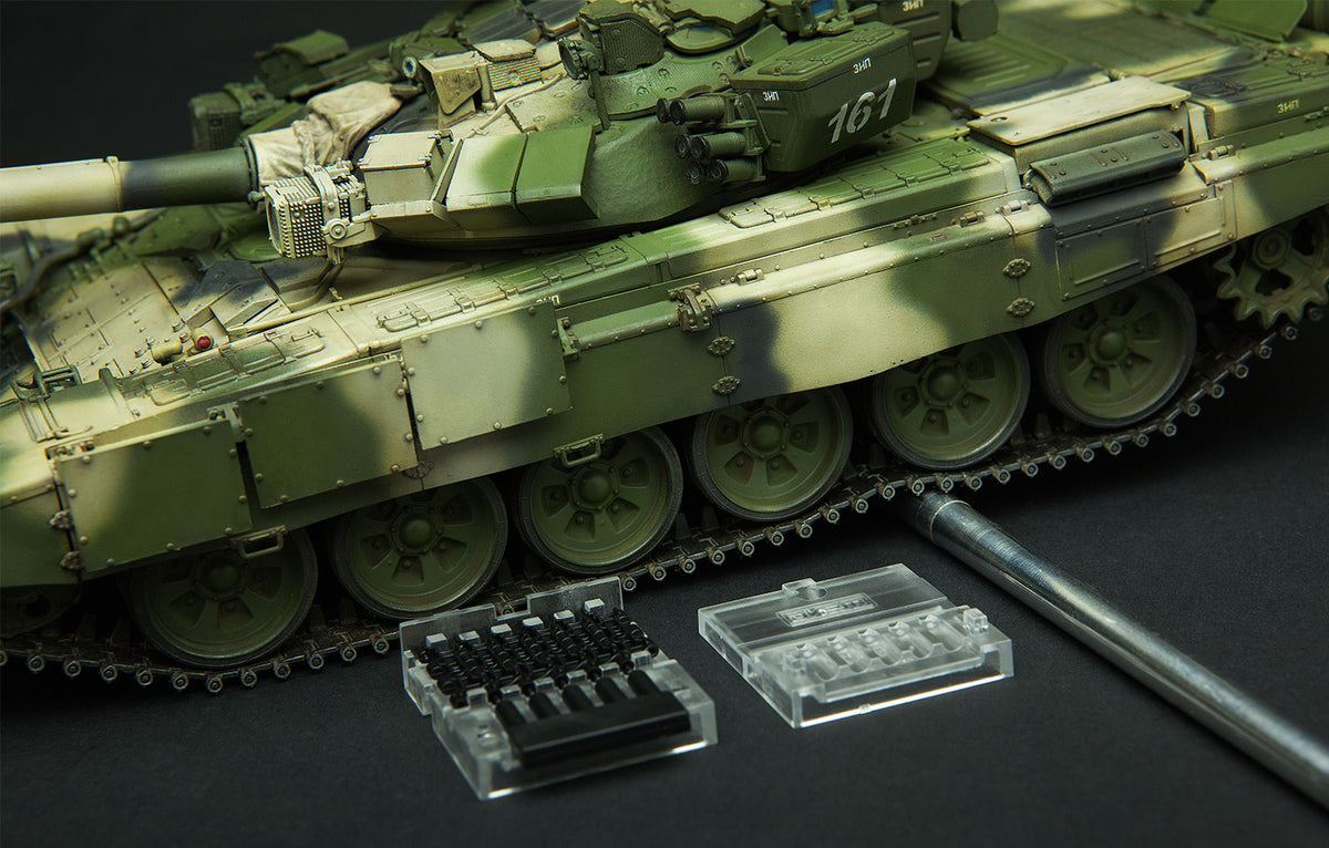 t90戦車※sss 1/35 Russian Main Battle Tank T-90 w/TBS-86 Tank Dozer