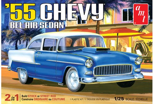 1/25 1955 Chevy Bel Air Sedan - Hobby Sense