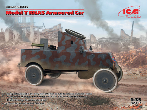 1/35 Model T RNAS Armoured Car - Hobby Sense