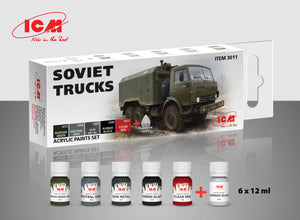 Acrylic Paint set for Soviet Trucks - Hobby Sense