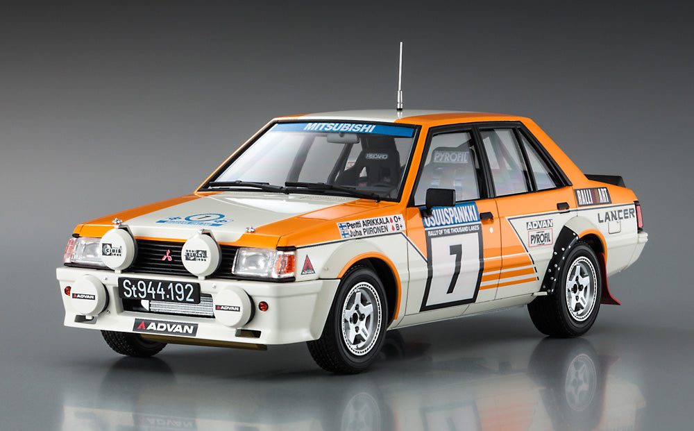 1/24 Mitsubishi Lancer EX 2000 Turbo 1982 1000 Lakes Rally