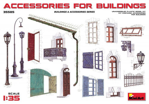 1/35 Accessories for Buildings - Hobby Sense