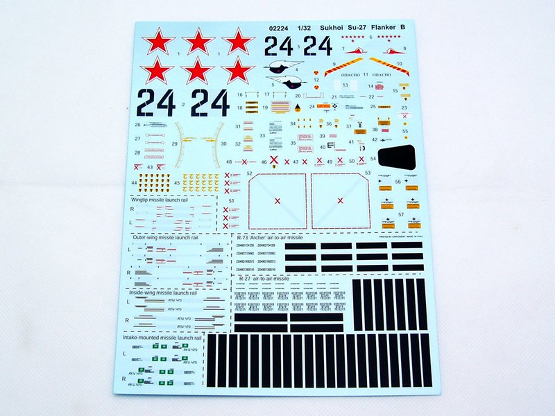 トランペッター　1/32 スホーイ　Sukhoi Su-27 FlankerB Trumpeter 1/32 Su-27 Flanker B, by Spiros Pendedekas