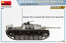 1/35 StuG III Ausf. G March 1943 Alkett Prod w/Winter Tracks. Interior Kit - Hobby Sense