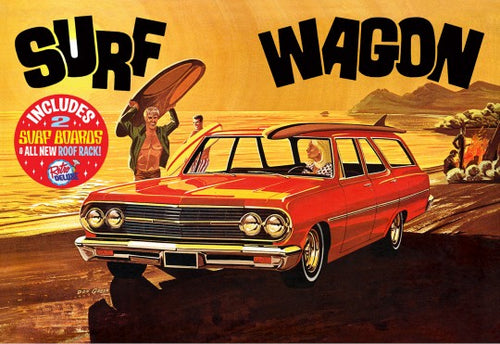 1/25 1965 Chevelle Customizing Surf Wagon - Hobby Sense