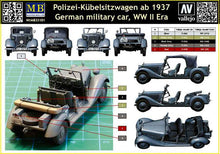 1/35 Polizei KUbelsitzwagen ab 1937, German Military Staff Car, WW II era - Hobby Sense