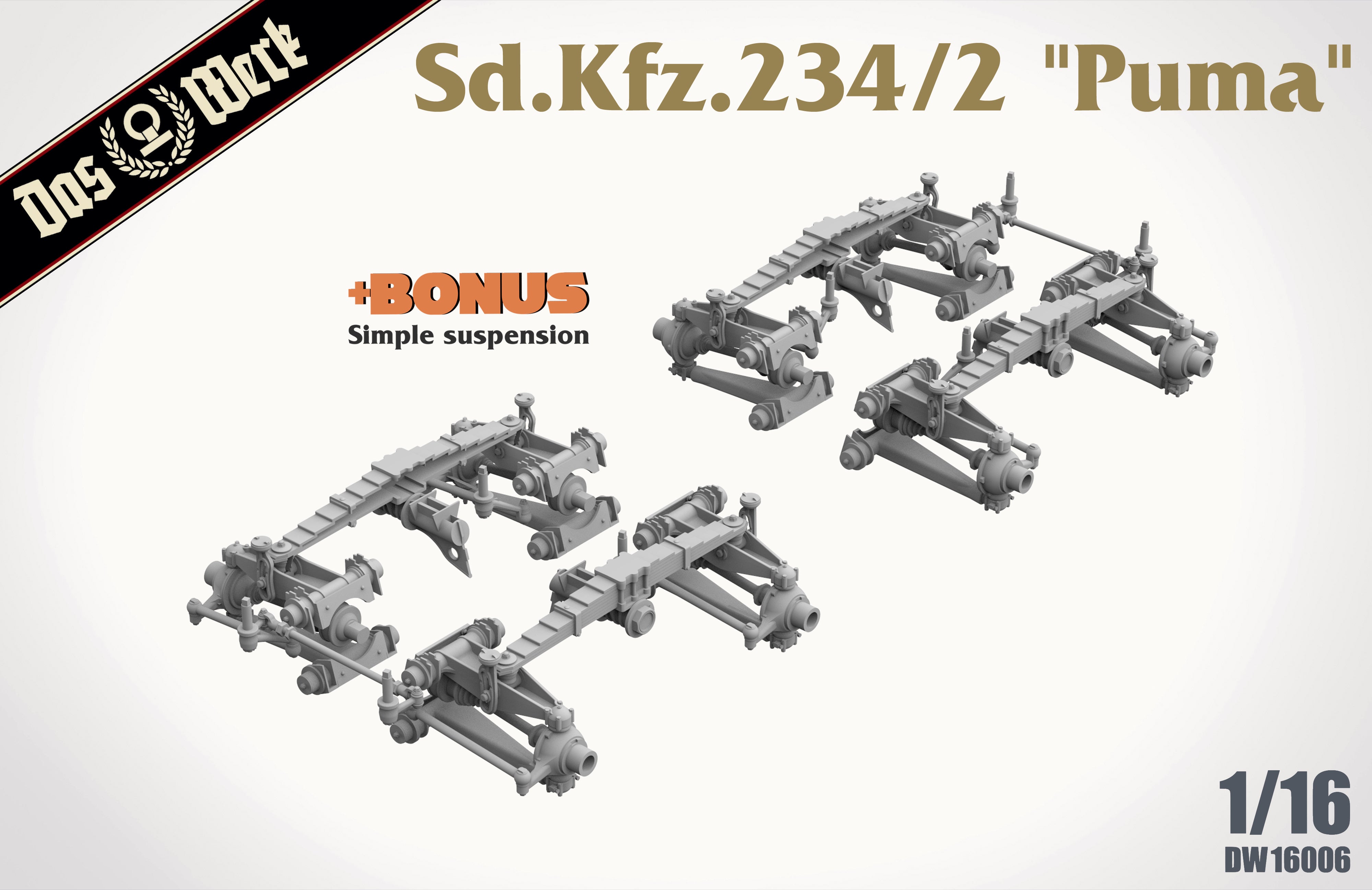 1/16 Sd.Kfz. 234/2 Puma - Hobby Sense