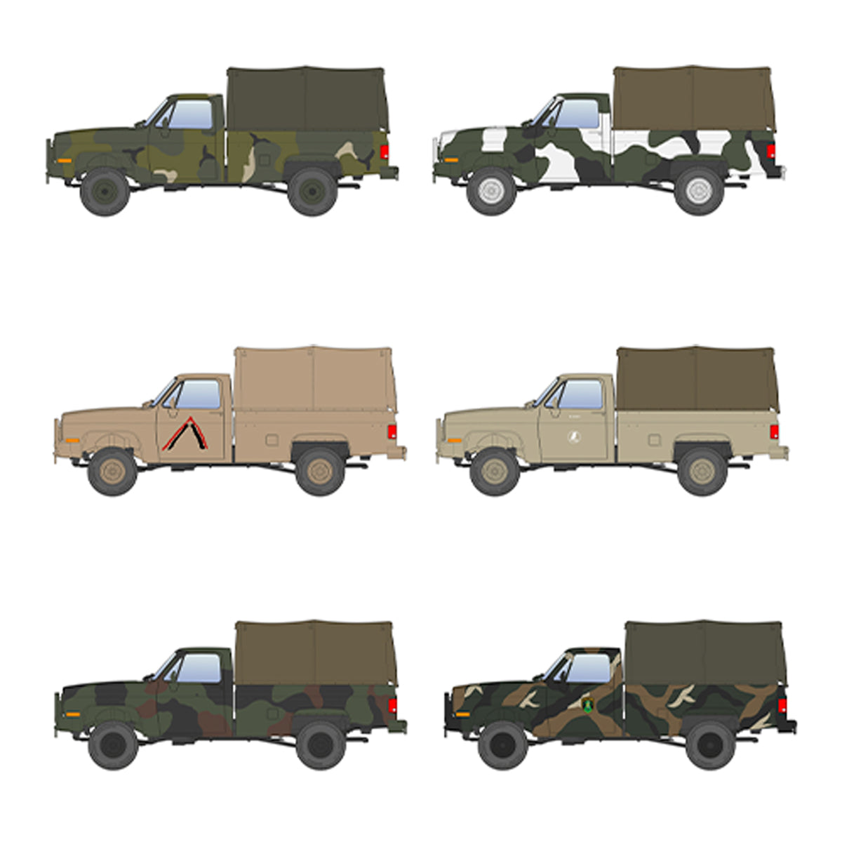 1/35 M1008 Troop Carrier With Tarp - Hobby Sense