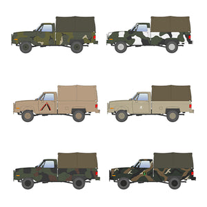 1/35 M1008 Troop Carrier With Tarp