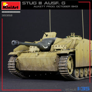 1/35 Stug III Ausf. G Alkett Prod. October 1943 Interior Kit - Hobby Sense