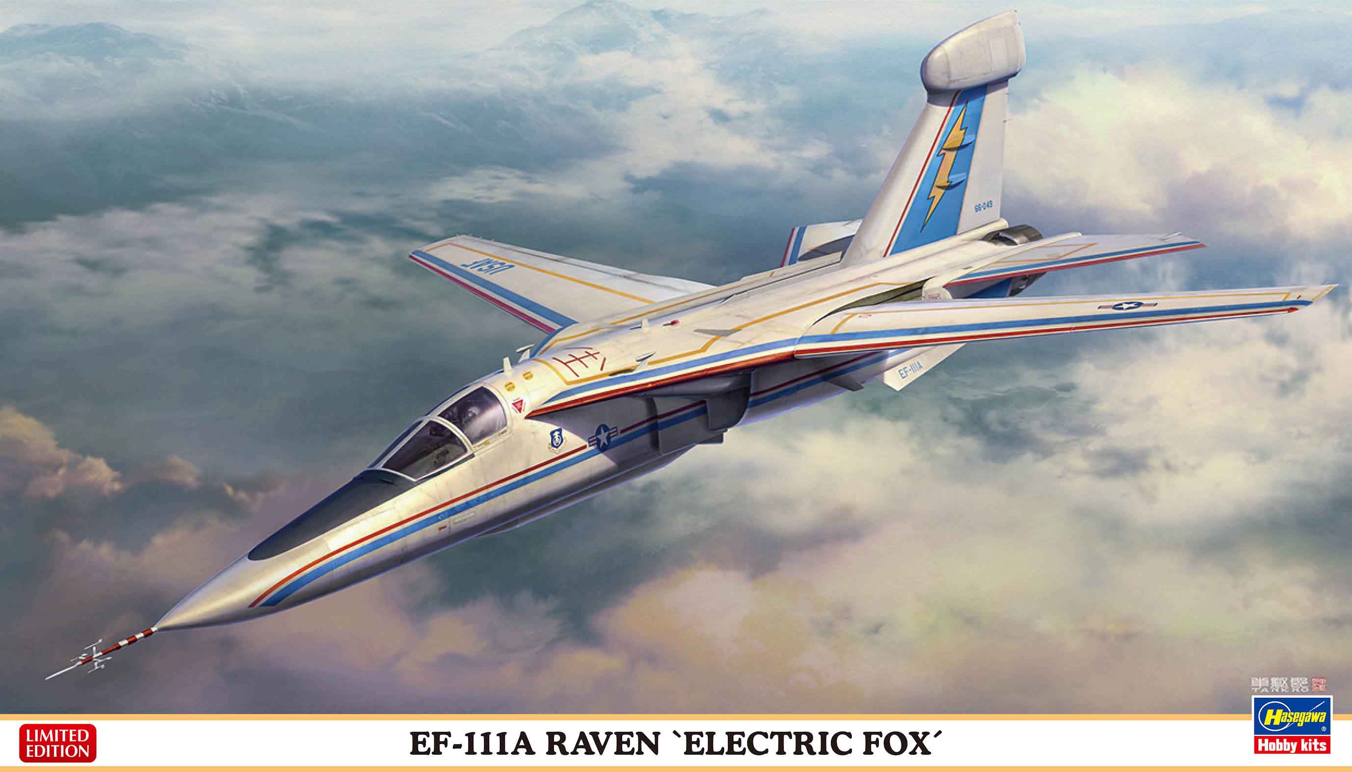 Hasegawa 1/72 EF-111A Raven Electric Fox - Hobby Sense