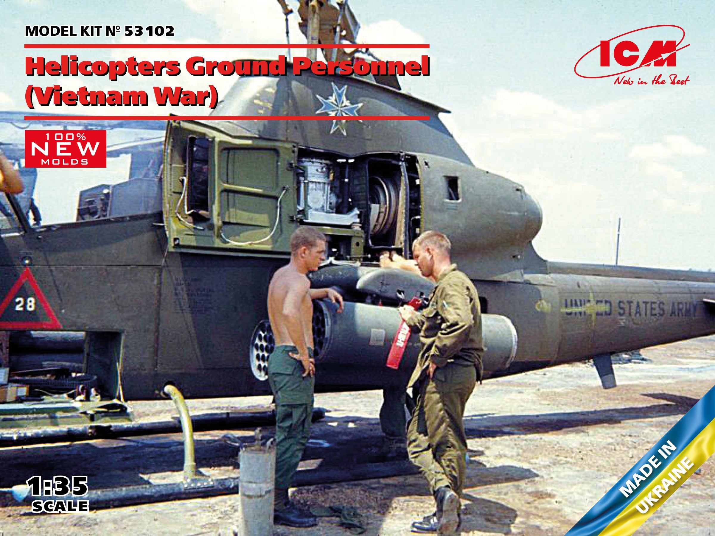 1/35 Helicopters Ground Personnel (Vietnam War) - Hobby Sense