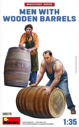 1/35 Men with Wooden Barrels - Hobby Sense