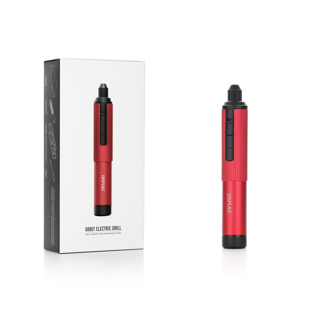 DSPIAE Orbit Smart Electric Hand Drill (Red Isle Black)