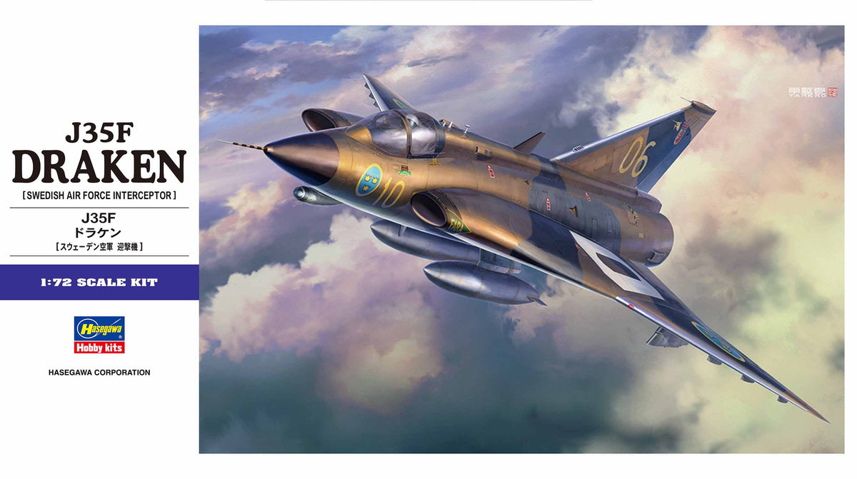 1/72 J35F Draken - Hobby Sense