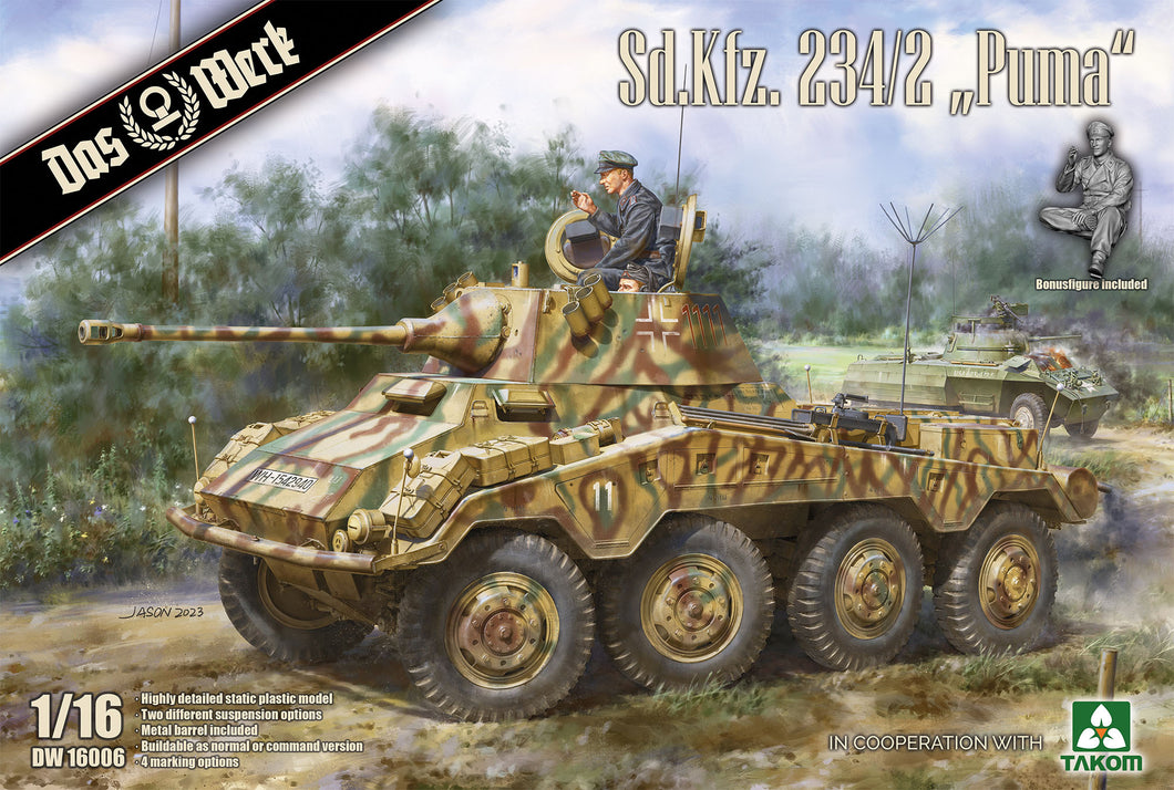 1/16 Sd.Kfz. 234/2 Puma - Hobby Sense