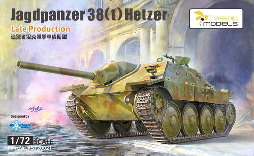 1/72 Jagdpanzer 38(t) Hetzer - Late Production - Hobby Sense