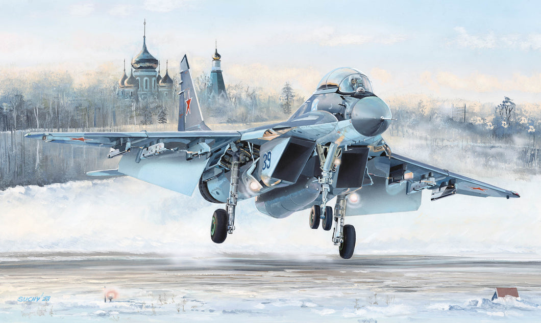 1/48 Russian MiG-29K Carrier-based Fighter Jet - Hobby Sense