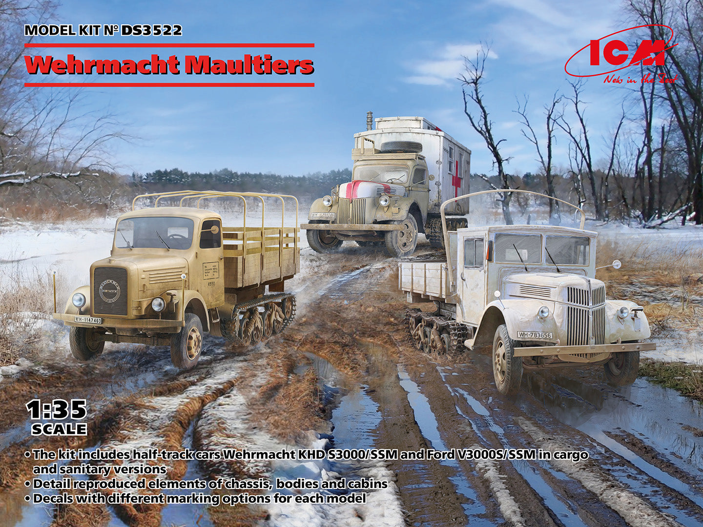 1/35 Wehrmacht Maultiers - Hobby Sense