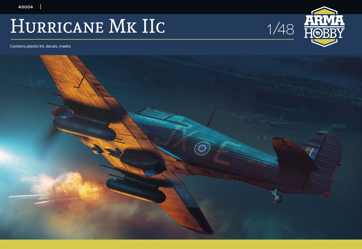 1/48 Hurricane Mk IIc - Hobby Sense