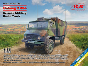 1/35 Unimog S 404, German Military Radio Truck - Hobby Sense