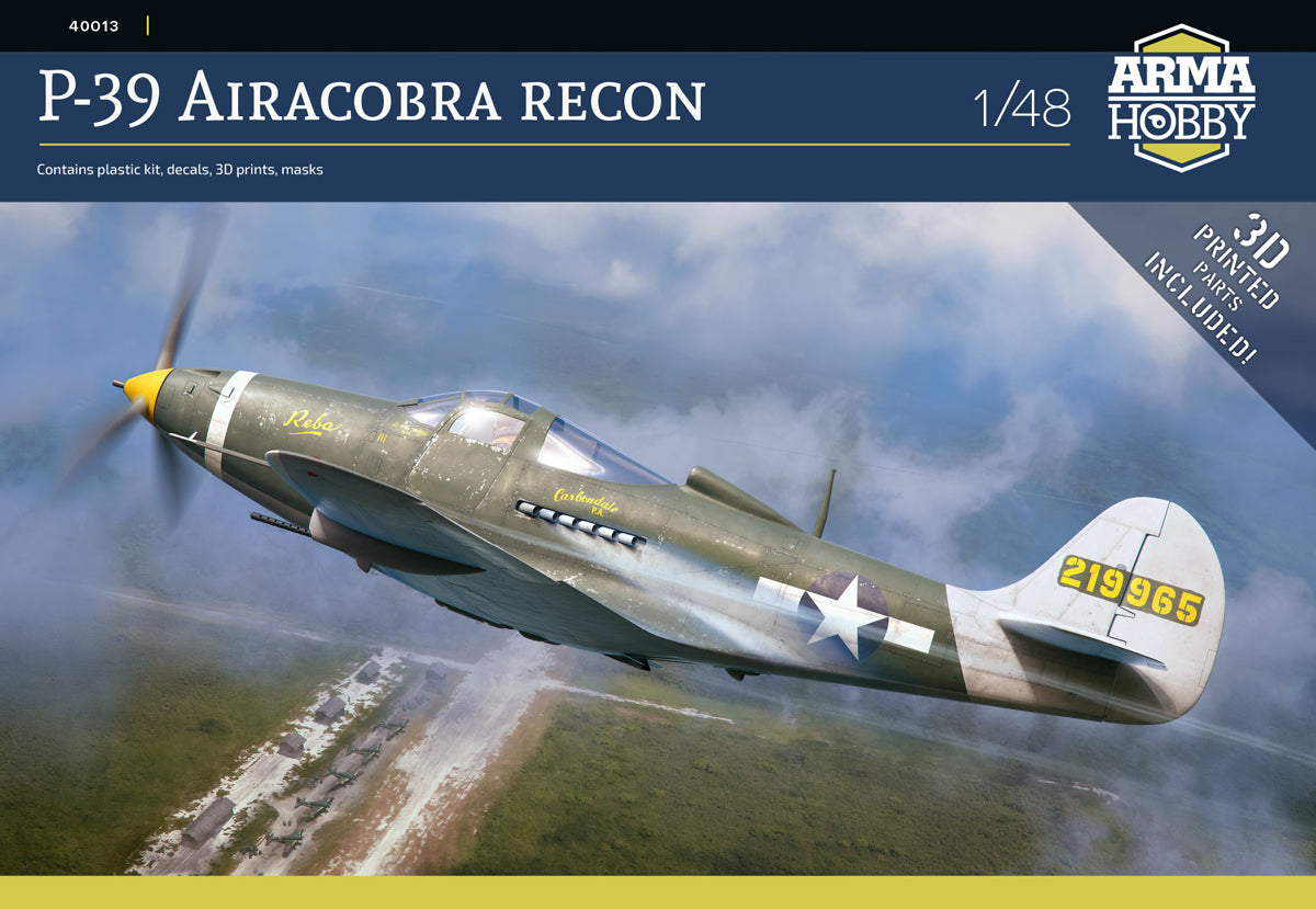 1/48 P39 Airacobra Recon - Hobby Sense