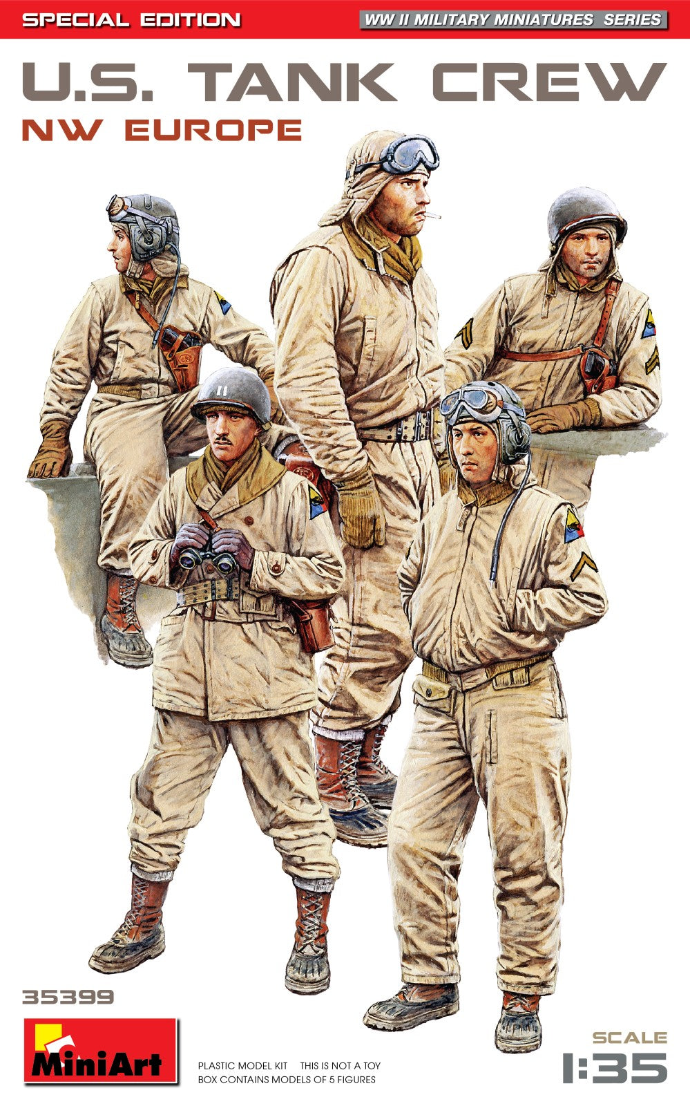 1/35 US Tank Crew (NW Europe). Special Edition - Hobby Sense
