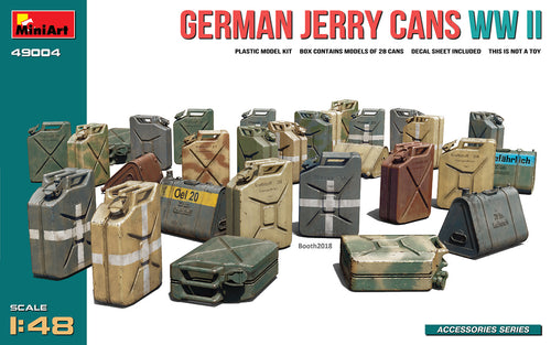 1/48 German Jerry Cans WWII - Hobby Sense