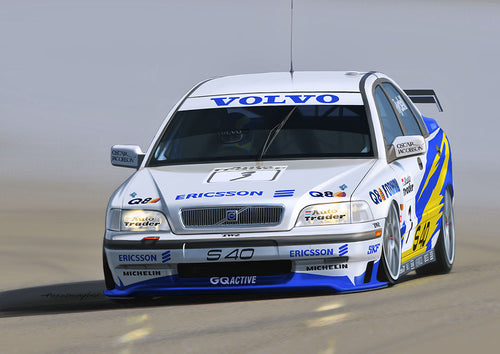 1/24 Racing Series VOLVO S40 1997 BTCC Brands Hatch Winner - Hobby Sense