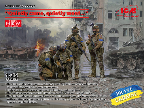 1/35 Quietly came, quietly went…, Special Operations Forces of Ukraine - Hobby Sense