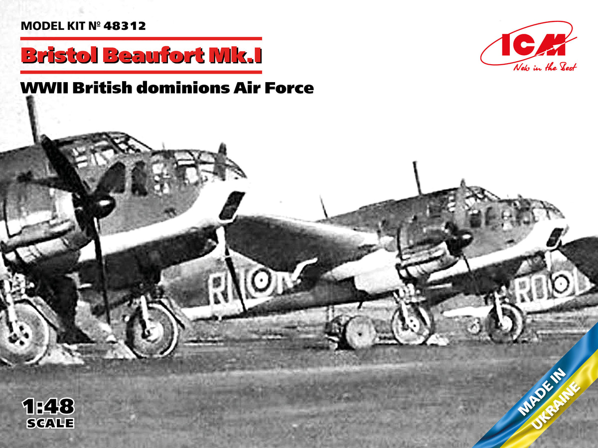 1/48 Bristol Beaufort Mk.I, WWII British dominions Air Force - Hobby Sense