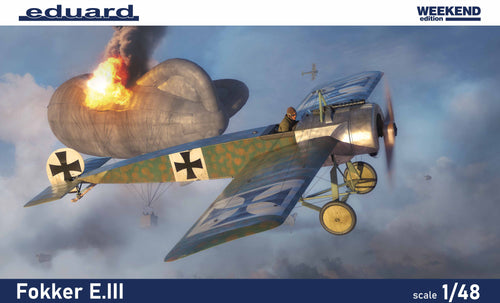 1/48 Fokker E.III, Weekend Edition - Hobby Sense