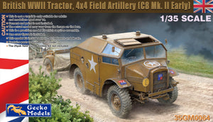 1/35 British WWII Tractor, 4x4 Field Artillery (C8 Mk. II Early) - Hobby Sense