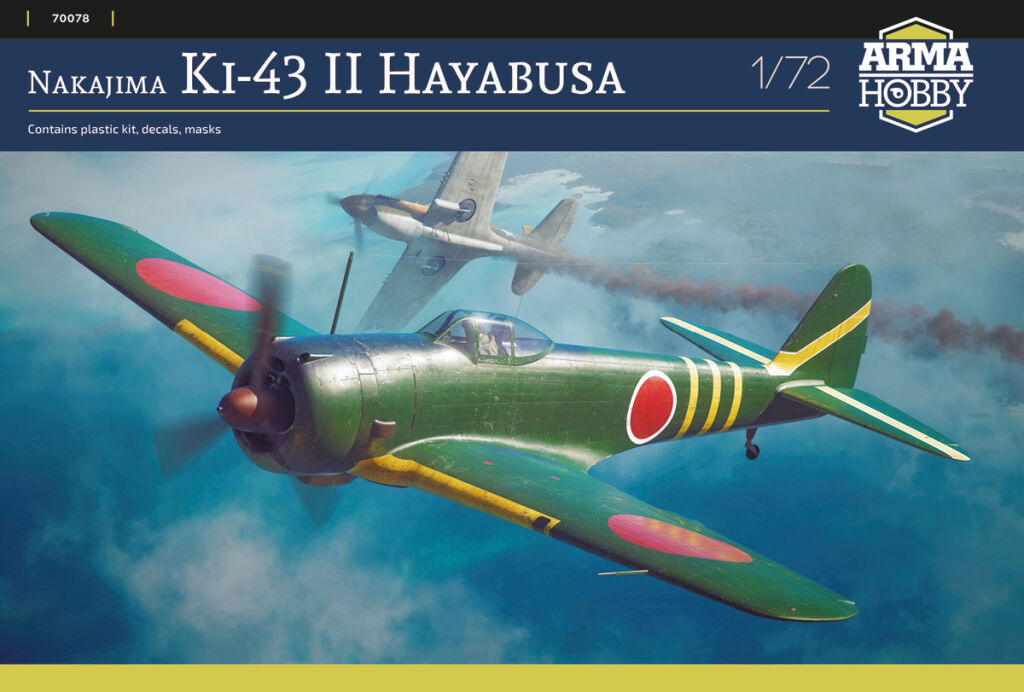 1/72 Nakajima Ki-43 II Hayabusa - Hobby Sense