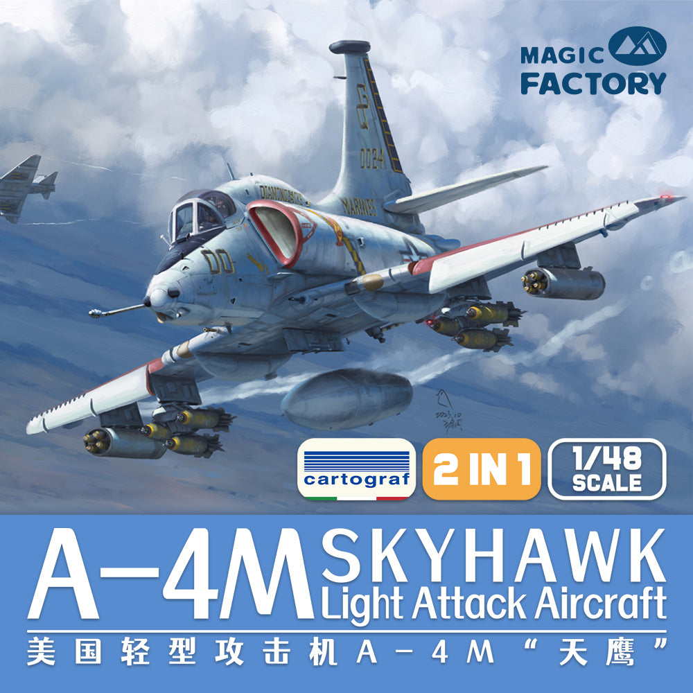 1/48 A4M Skyhawk Light Attack Aircraft - Hobby Sense