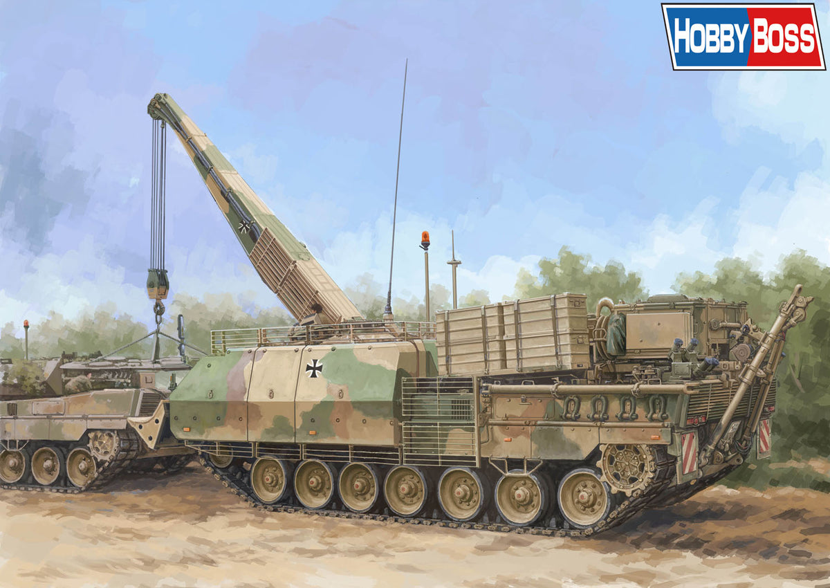 1/35 Bergepanzer BPz3A1 “Buffalo” ARV German Armoured Recovery Vehicle - Hobby Sense