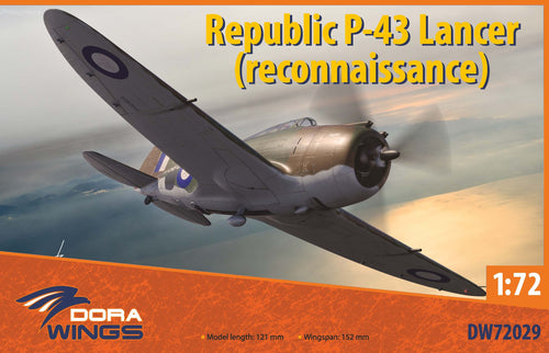 1/72 Republic P-43 Lancer (reconaissance) - Hobby Sense