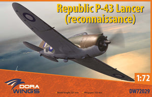 1/72 Republic P-43 Lancer (reconaissance) - Hobby Sense