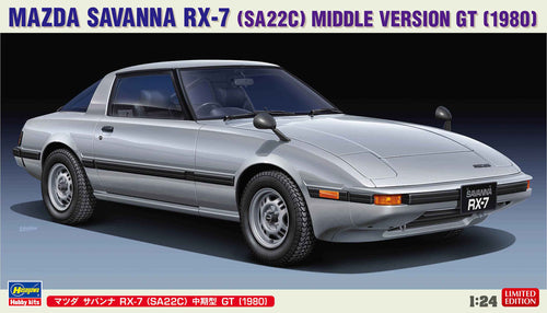 1/24 Mazda Savanna Rx-7 (SA22C) Middle Version GT (1980) - Hobby Sense