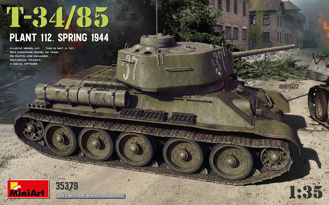 1/35 T34-85 Plant 112. Spring 1944 - Hobby Sense