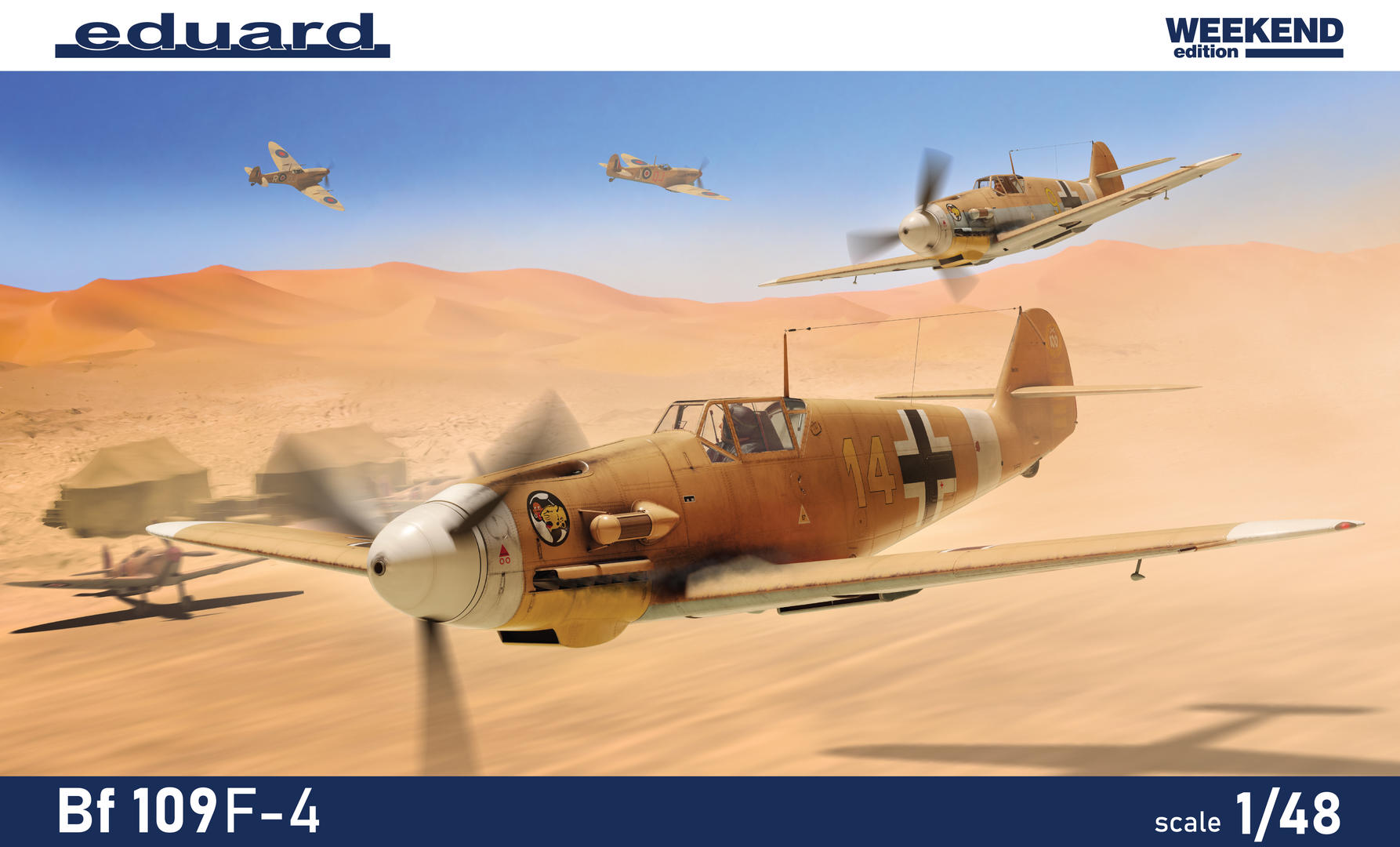 1/48 Bf 109F-4 [Weekend Edition] - Hobby Sense