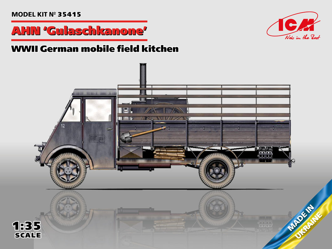 1/35 AHN 'Gulaschkanone', WWII German Mobile Field Kitchen - Hobby Sense